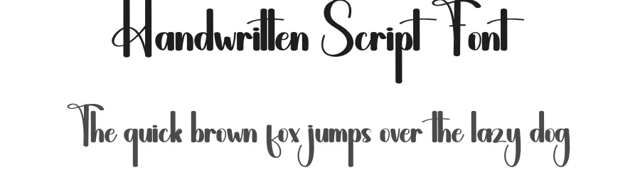Handwritten Script Font by andikastudio — Display Font