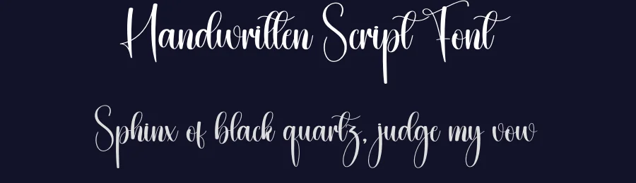 Handwritten Script Font by creativeletter — Script Handwritten Font — thumbnail 2