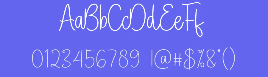 Handwritten Script Font by Store_07 — Script Handwritten Font — thumbnail 3