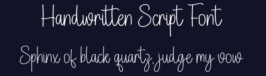 Handwritten Script Font by Store_07 — Script Handwritten Font — thumbnail 2