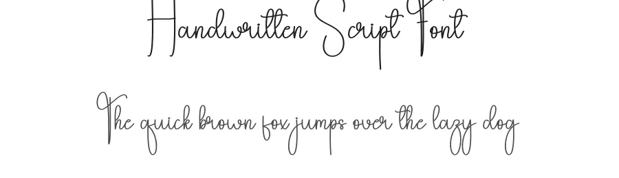 Handwritten Script Font by andikastudio — Script Handwritten Font