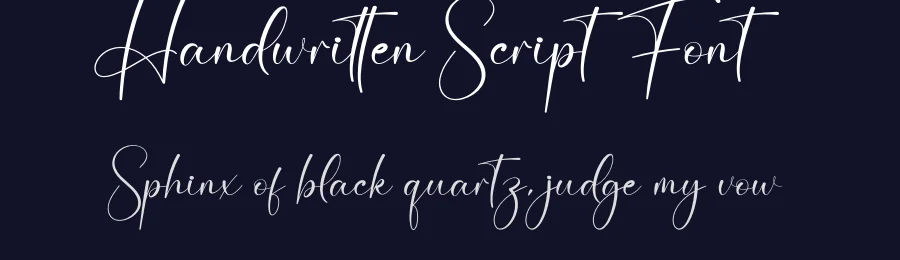 Handwritten Script Font by creativeletter — Script Handwritten Font — thumbnail 2