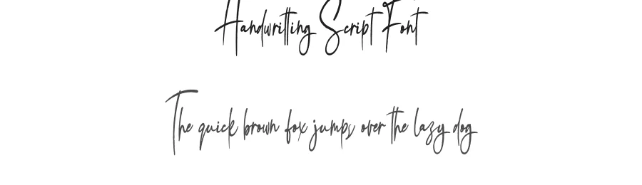 Handwritting Script Font by andikastudio — Script Handwritten Font