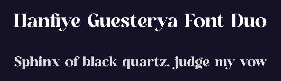 Hanfiye Guesterya Font Duo by Storytype — Serif Font — thumbnail 2