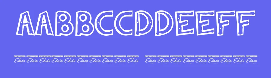 Hang Stick Font by edricstudio — Decorative Font — thumbnail 3