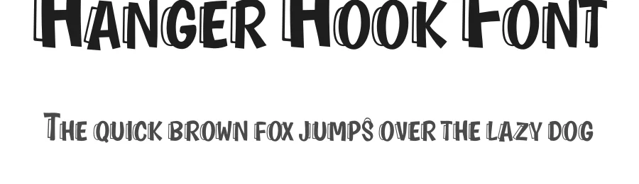 Hanger Hook Font by inermediaSTUDIO — Display Font