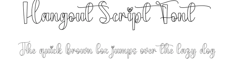 Hangout Script Font by creativeletter — Script Handwritten Font