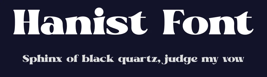 Hanist Font by Rantautype — Serif Font — thumbnail 2