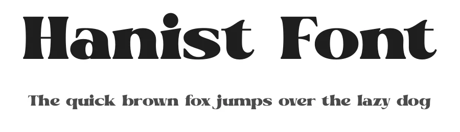 Hanist Font by Rantautype — Serif Font
