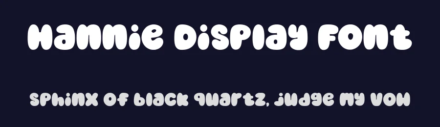 Hannie Display Font by Dantype — Display Font — thumbnail 2