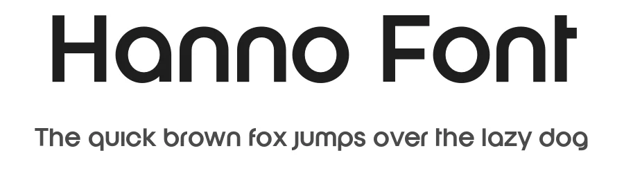 Hanno Font by That That Creative — Sans Serif Font