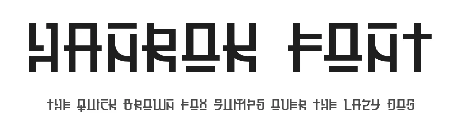 Hanrok Font by ahweproject — Display Font