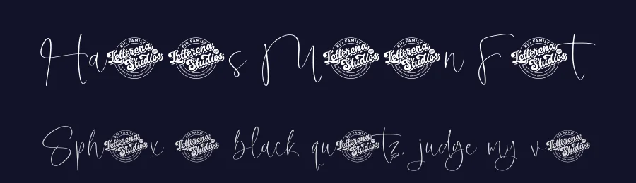 Hanters Maroon Font by letterenastudios — Script Handwritten Font — thumbnail 2