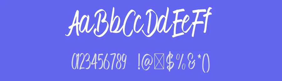 Hanumku Handwritten Font by Rachmad bagus f — Script Handwritten Font — thumbnail 3