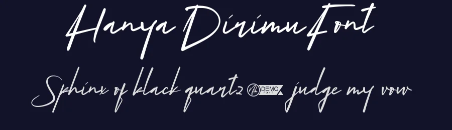 Hanya Dirimu Font by nihstudio — Script Handwritten Font — thumbnail 2