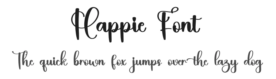 Happie Font by inermediaSTUDIO — Script Handwritten Font