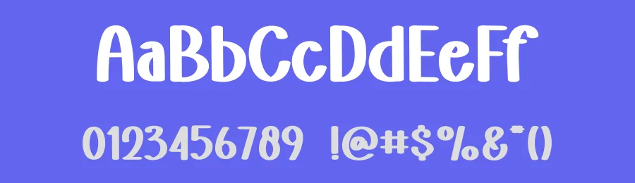 Happines Days – Playful Display Font by freshtypeink — Display Font — thumbnail 3