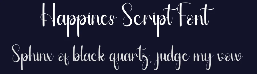 Happines Script Font by andikastudio — Script Handwritten Font — thumbnail 2