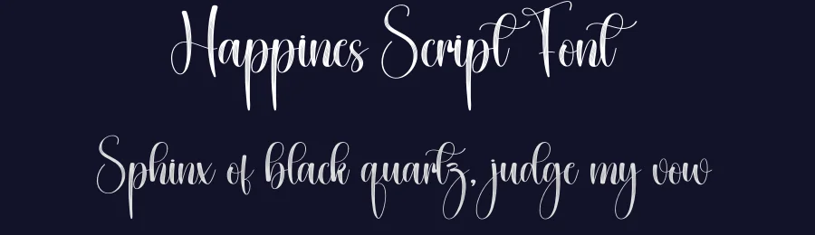 Happines Script Font by creativeletter — Script Handwritten Font — thumbnail 2