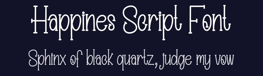 Happines Script Font by creativeletter — Display Font — thumbnail 2