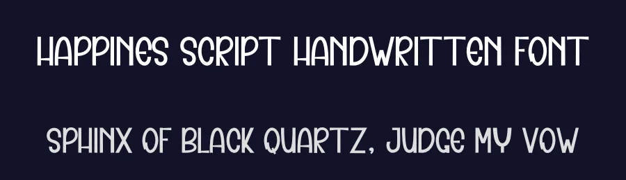 Happines Script Handwritten Font by inermediaSTUDIO — Display Font — thumbnail 2
