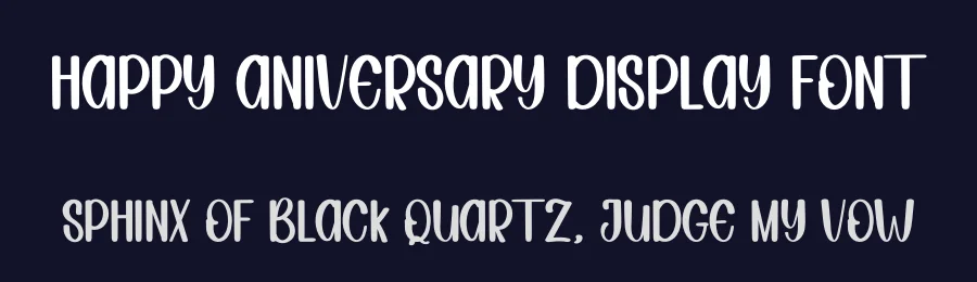Happy Aniversary Display Font by inermediaSTUDIO — Script Handwritten Font — thumbnail 2