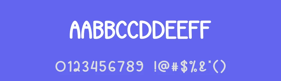 Happy Birthday Display Font by creativeletter — Display Font — thumbnail 3