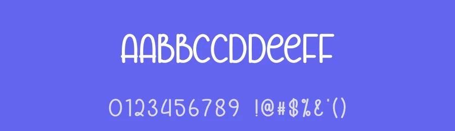 Happy Birthday Display Font by Store_07 — Display Font — thumbnail 3