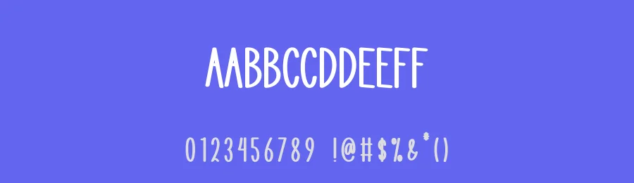 Happy Birthday Display Font by creativeletter — Display Font — thumbnail 3