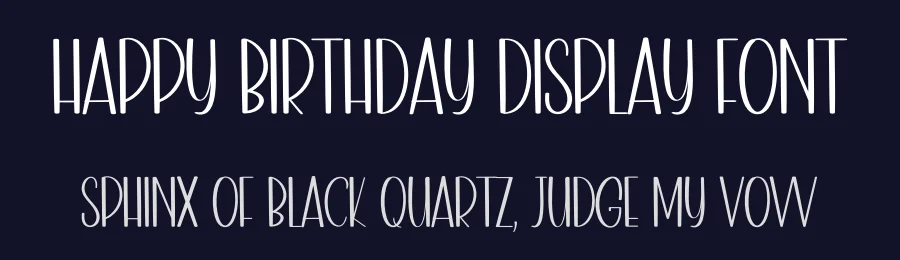 Happy Birthday Display Font by inermediaSTUDIO — Script Handwritten Font — thumbnail 2