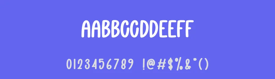 Happy Birthday Display Typeface by creativeletter — Display Font — thumbnail 3