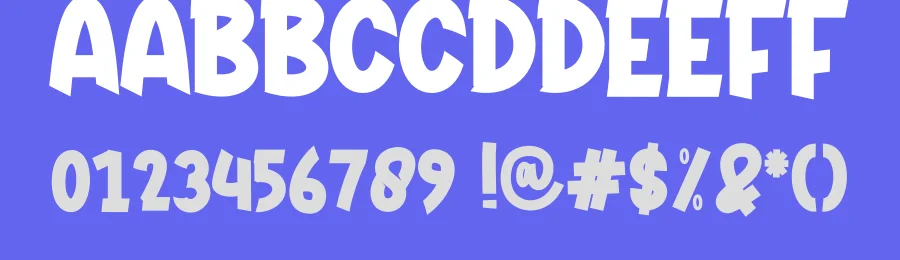 Happy Bithday Playful Font by creativeletter — Display Font — thumbnail 3