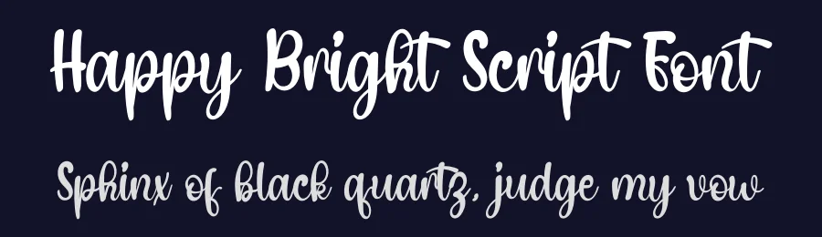 Happy Bright Script Font by inermediaSTUDIO — Script Handwritten Font — thumbnail 2