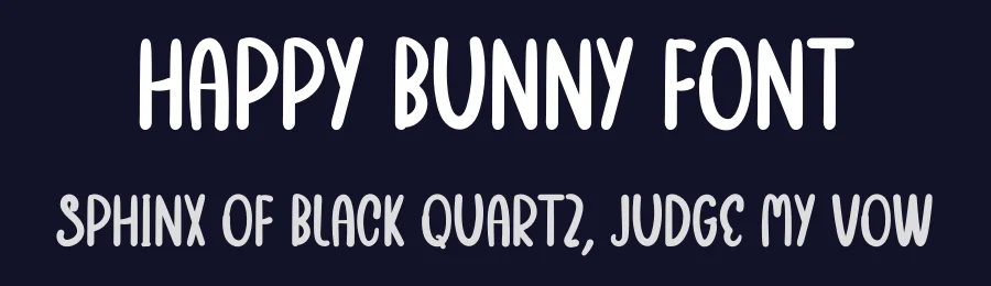 Happy Bunny Font by inermediaSTUDIO — Display Font — thumbnail 2