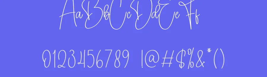 Happy Calligraphy Font by creativeletter — Script Handwritten Font — thumbnail 3