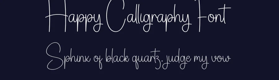 Happy Calligraphy Font by andikastudio — Script Handwritten Font — thumbnail 2