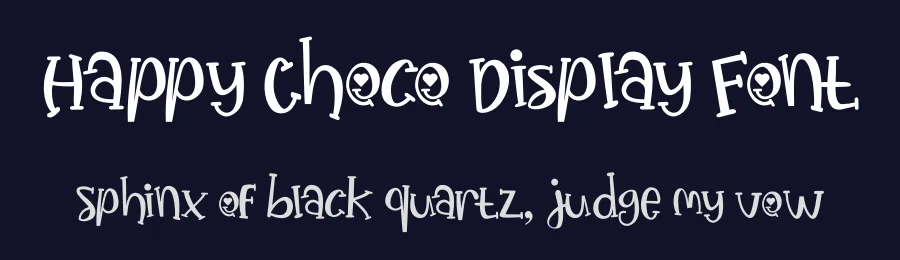 Happy Choco Display Font by letterenastudios — Display Font — thumbnail 2