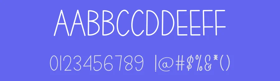 Happy Day Handmade Font by freshtypeink — Display Font — thumbnail 3
