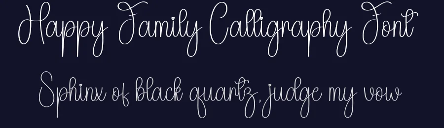 Happy Family Calligraphy Font by andikastudio — Script Handwritten Font — thumbnail 2