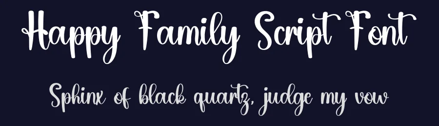 Happy Family Script Font by inermediaSTUDIO — Script Handwritten Font — thumbnail 2