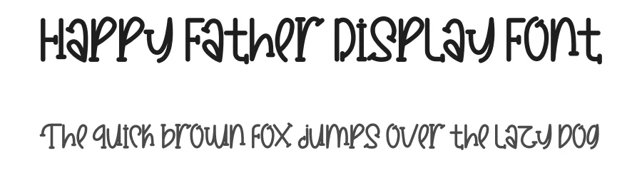 Happy Father Display Font by inermediaSTUDIO — Script Handwritten Font