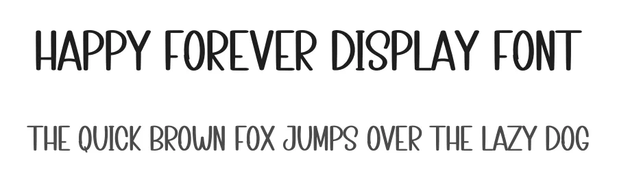 Happy Forever Display Font by inermediaSTUDIO — Display Font