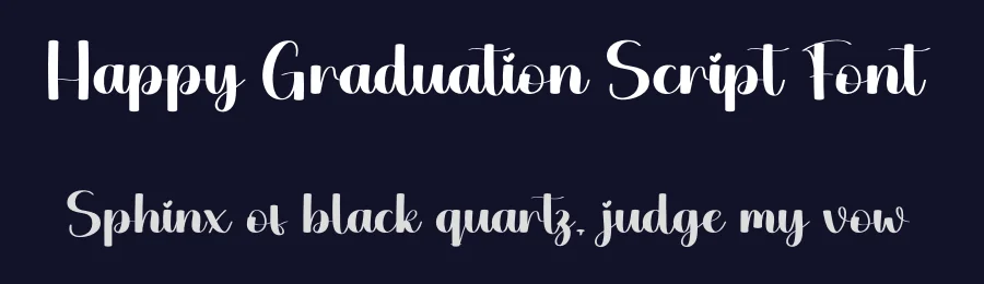 Happy Graduation Script Font by creativeletter — Script Handwritten Font — thumbnail 2