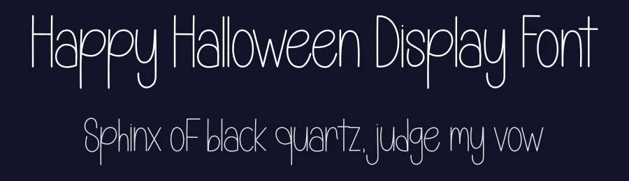 Happy Halloween Display Font by andikastudio — Display Font — thumbnail 2