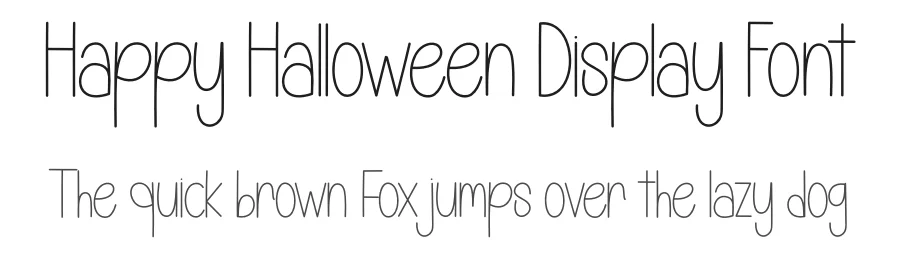 Happy Halloween Display Font by andikastudio — Display Font