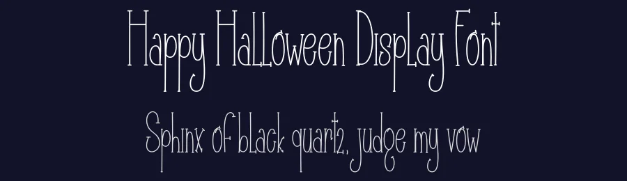 Happy Halloween Display Font by andikastudio — Display Font — thumbnail 2