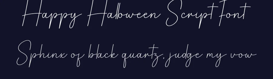 Happy Halloween Script Font by creativeletter — Script Handwritten Font — thumbnail 2