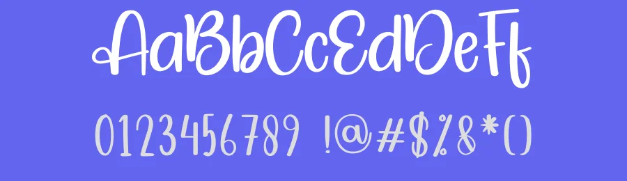 Happy Holiday Display Font by creativeletter — Display Font — thumbnail 3