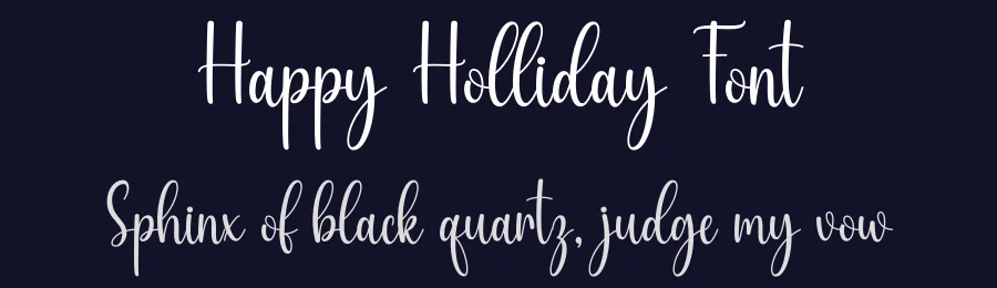 Happy Holliday Font by DN Creative — Script Handwritten Font — thumbnail 2