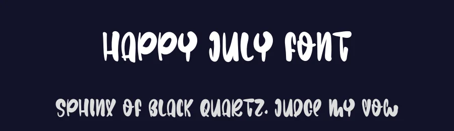 Happy July Font by levincreative — Script Handwritten Font — thumbnail 2
